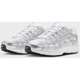 Nike P-6000 Damen White/Metallic Silver/Blue Tint/Sail 38