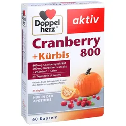 Doppelherz aktiv Cranberry + Kürbis + Vitamin C + Seelen