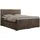 MKS Boxspringbett 160 x 200 cm H4 Braun