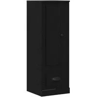 VidaXL Highboard Schwarz Eiche 36x35,5x103,5 cm Holzwerkstoff