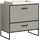 WELLTIME Waschbeckenunterschrank Locri 80 x 84 cm Schwarz