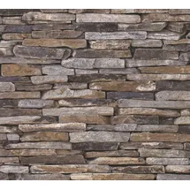 A.S. Création Livingwalls selbstklebendes Panel pop.up Panel 3D in Stein Optik fotorealistisch Naturstein 2,50 m x 0,52 m beige braun creme Made in Germany 955721 95572-1