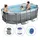 BESTWAY Power Steel Frame Pool oval Set 305 x 200 x 84 cm inkl. Filterpumpe