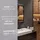 hajduk furniture Badspiegel 70 x 60 cm Schwarz
