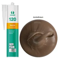 Ramsauer 120 Neutral Silikon Dichtstoff 310 ml dunkelbraun