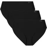 Under Armour Bikini Brief 3 St. Schwarz S