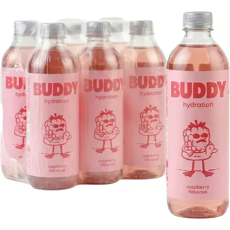 Buddy Hydration Himbeere Hibiskus 6x500ml