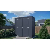 BERTILO Box 1 2,07 x 1,10 m Schwarz