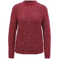 GOLDNER Rundhalspullover Rot 50