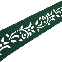 zaun|zu® Sichtschutzzaun 255 cm Grün wetterbeständig