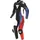 Dainese Demon Sprint Lederkombi 1tlg. - Schwarz/Weiß/Rot/Blau - 46