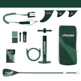 huiike Stand Up Paddling Board 305 x 84 x 15 cm grün