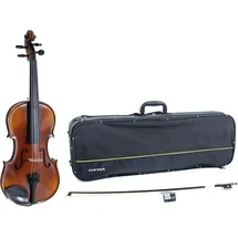 Gewa Violingarnitur Allegro VL 1 – 3/4 spielfertig, massiver europäischer Ahorn und europäische Fichte, handlackiert, Carbon Bogen, Larsen Aurora Saiten, Violinkoffer