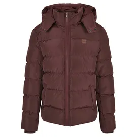 URBAN CLASSICS Hooded Puffer-big Jacke Bordeaux 3XL