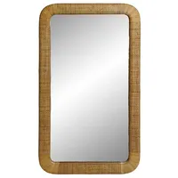 Home esprit Wandspiegel Natur Tropical 55 x 4 x