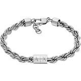 Giorgio Armani Armani Exchange Herren-Gliederarmband Edelstahl, AXG0123040