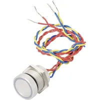 APEM PBAR1AF0000A0B PBAR1AF0000A0B Piezotaster 24V DC/AC 0.2A 1 x