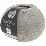 Lana Grossa Häkelwolle Cool Wool Lace Grau 400 m