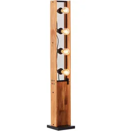Brilliant Standleuchte Calandra 125 cm hoch Schwarz