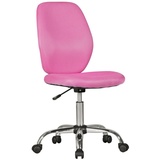 KADIMA DESIGN Kinderschreibtischstuhl in Pink: Jugenddrehstuhl, einstellbare Sitzhöhe, hohe Rückenlehne, Mesh und Aluminium, verschiedene Farben.