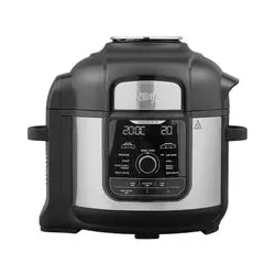 Ninja Multikocher, 7,5 Liter, 10 Garfunktionen, TenderCrisp-Technologie, edelstahl, OP500EU