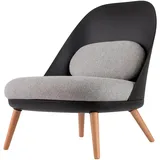 Paperflow Sessel COCOON Polyester 1 St. 66 x 80 x 66 cm Schwarz mit Kissen