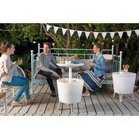 KETER Illuminated Cool Bar 57 x 49,5 x 49,5 cm Weiß