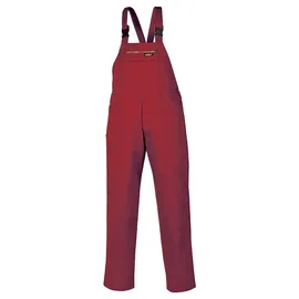 teXXor Latzhose 290 g/m2 rot Öko-Tex Standard 100% Baumwolle 8033_60 Gr.60