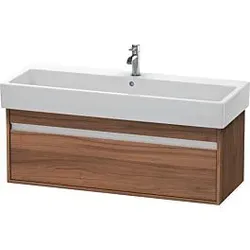 Duravit Ketho Waschtisch-Unterschrank KT668907979 115 x 44 cm, nussbaum natur, 1 Auszug, wandhängend