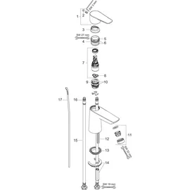 Hansgrohe Talis E 80 Einhandmischer chrom 71700000