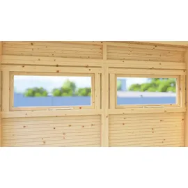 BERTILO Gartenbüro Cubus 3 Office 337 x 234 cm Anthrazit