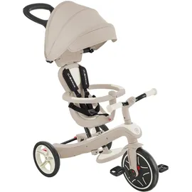 GLOBBER Dreirad für Kinder Explorer Trike 4in1 Eco creme/weiß