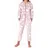 normann Schlafanzug Jumpsuit Overall in Sterneoptik aus kuschelig warmen Coralfleece, - 76802 rosa | Gr.: 128