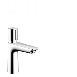 hansgrohe Waschtischmischer Selbstschlus Talis E chrom mit Temperaturregelung
