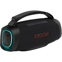 LG XBOOM Go DXG8T, tragbarer Bluetooth-Lautsprecher (120W, Google Assistant, Siri, Beleuchtung), Schwarz