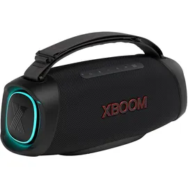 LG XBOOM Go DXG8T, tragbarer Bluetooth-Lautsprecher (120W, Google Assistant, Siri, Beleuchtung), Schwarz