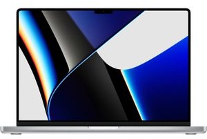 Apple Notebook MacBook Pro 16 MK1F3D/A M1 Pro, 16,2 Zoll, MacOS, Apple M1 Pro, silber