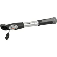 Fischer Minipumpe mit Manometer und Doppelkopf