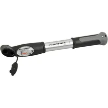 Fischer Minipumpe mit Manometer und Doppelkopf