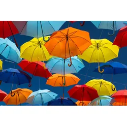 Keilrahmenbild COLORFUL World