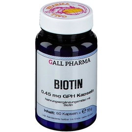 Hecht Pharma Biotin 0.45 mg GPH Kapseln 60 St.