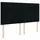 vidaXL Boxspringbett mit Matratze Schwarz 180x200 cm Stoff