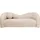 Kare DESIGN Sofa Livia 88036 Stoff Beige Creme 2-Sitzer