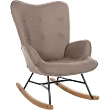CLP Schaukelstuhl Sanka taupe