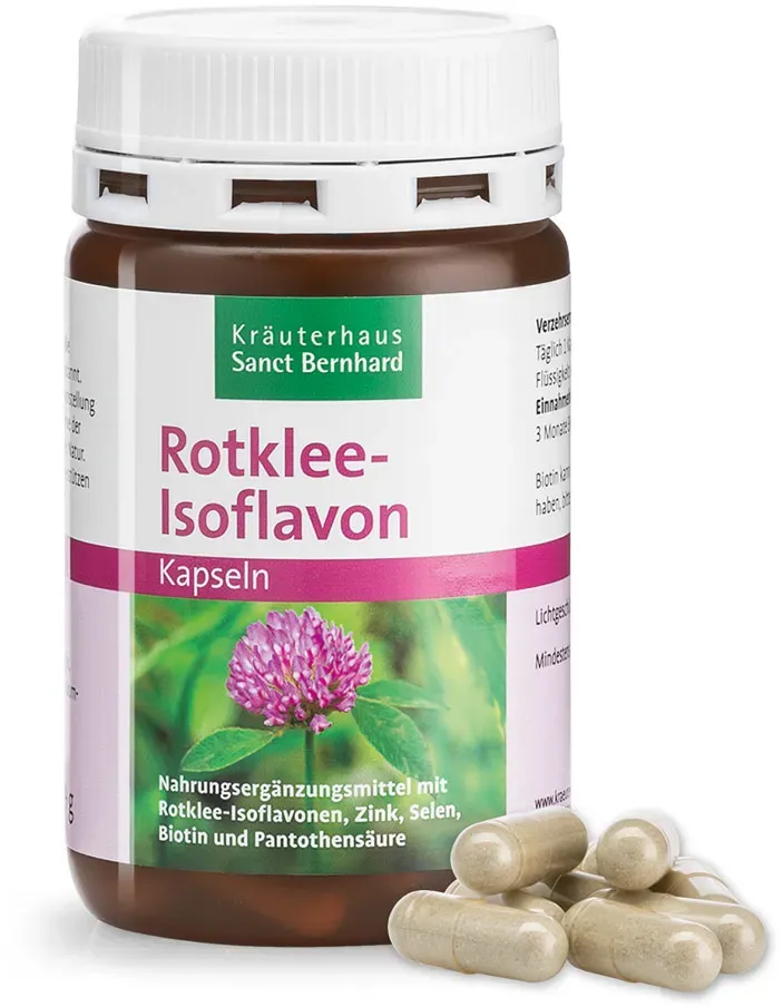 Capsule di trifoglio rosso-isoflavone - 56 g