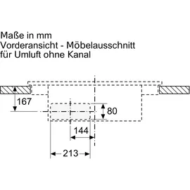 Siemens ED877HQ26E - iQ500, Kochfeld mit Dunstabzug (Induktion), 80 cm, mit Rahmen, aufliegend