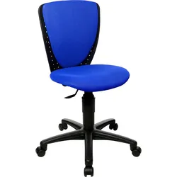 Bürostuhl TOPSTAR "High S'cool", blau (blau, schwarz), Stühle