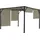 MCW Pergola Beja 4x4m Taupe