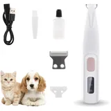 Haustier Pfotentrimmer  USB LEDLED Licht kabellos Hunde Katze Haustierpflege