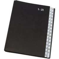 Q-Connect Pultordner 1-31 DIN A4 schwarz